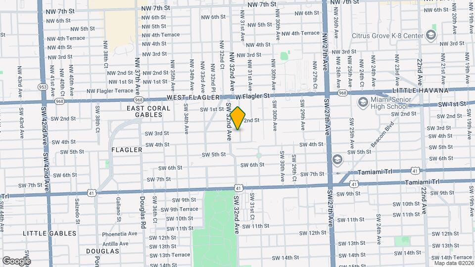 310 SW 31st Ct Mapa y Detalles de la Ubicación