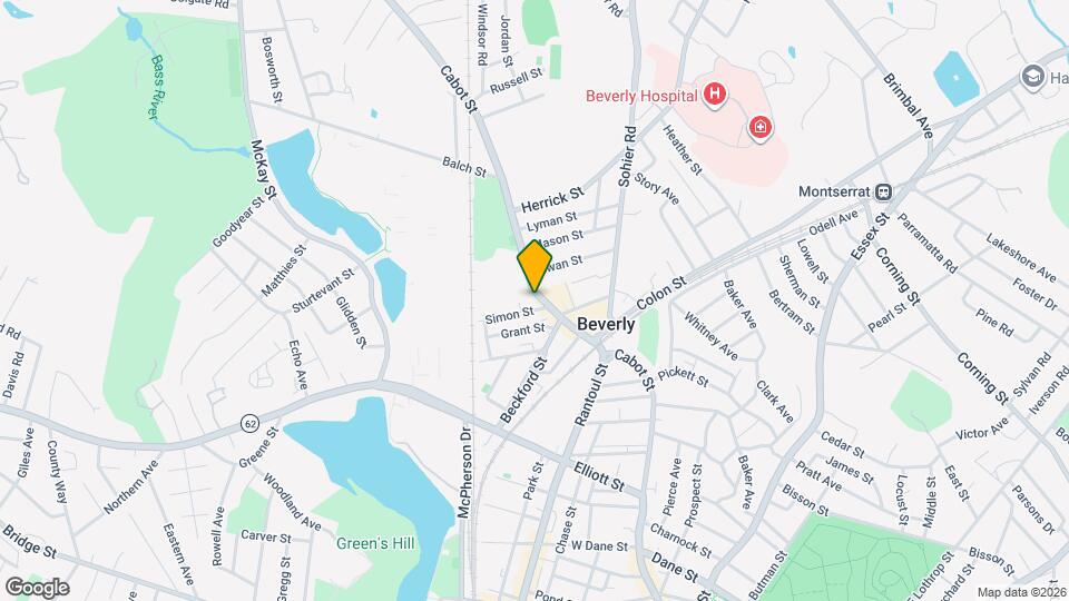 412 Cabot St Map and Location Details