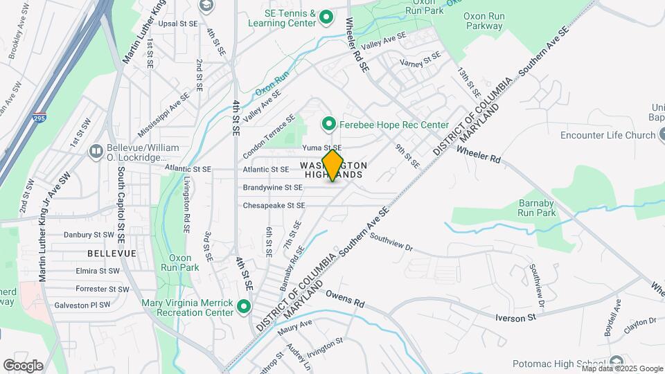 725 Barnaby St SE Map and Location Details