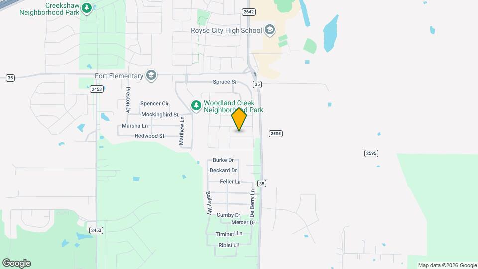 3320 Oak Ln Map and Location Details