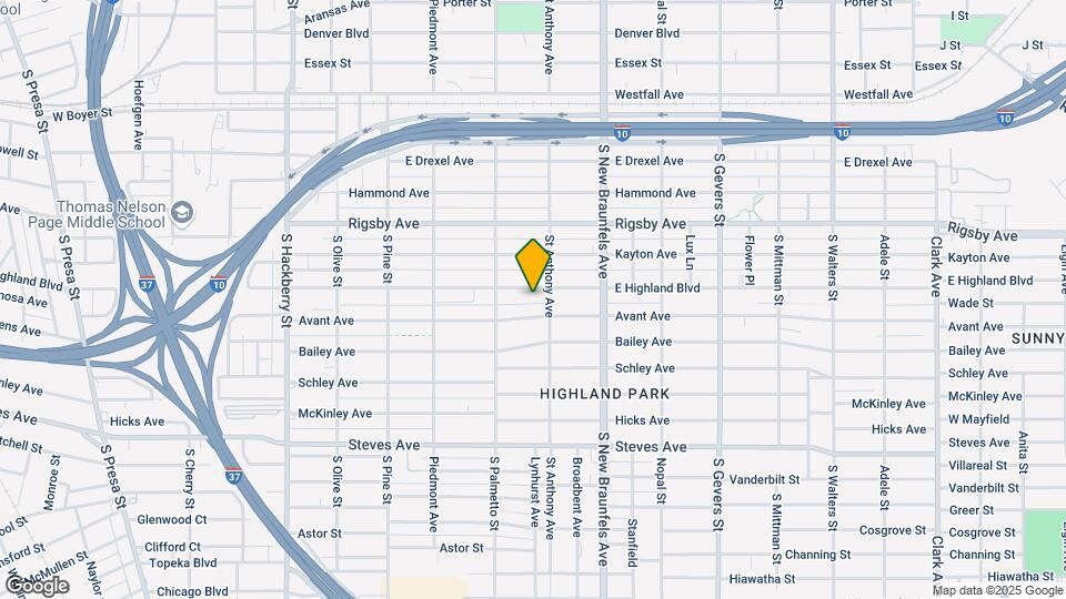 343 Porter St Map and Location Details