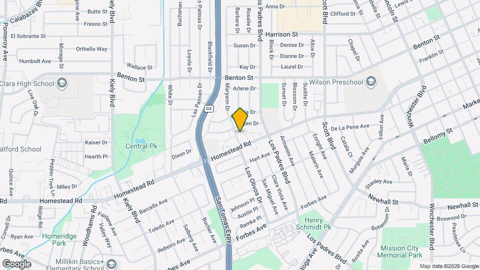833 Maryann Dr, Unit APT 2 Map and Location Details