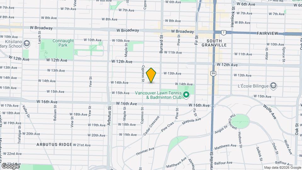 1856 14th Av W Map and Location Details