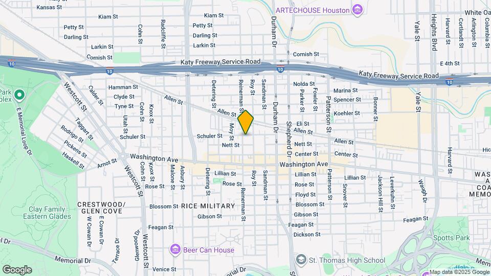 5117 Schuler St Map and Location Details