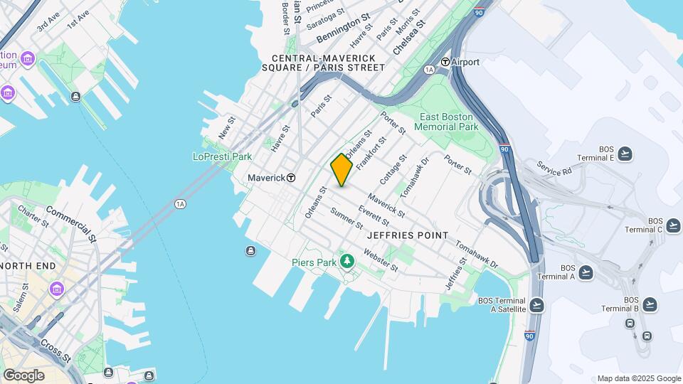 24 Everett St, Unit 1 Mapa y Detalles de la Ubicación