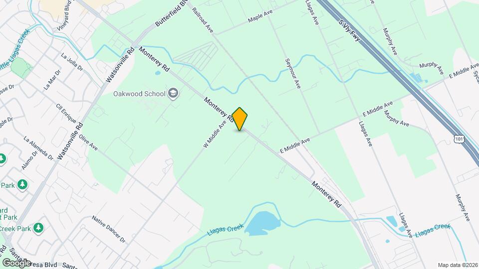 14815 Monterey Rd Map and Location Details