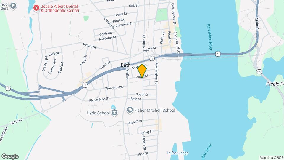 688 Middle St, Unit 2 Mapa y Detalles de la Ubicación