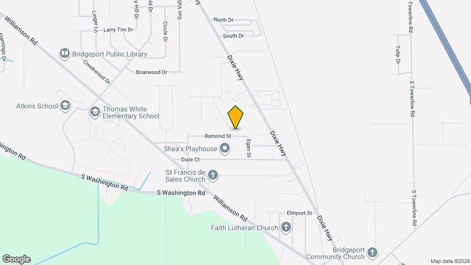 3225 Ramond St Map and Location Details