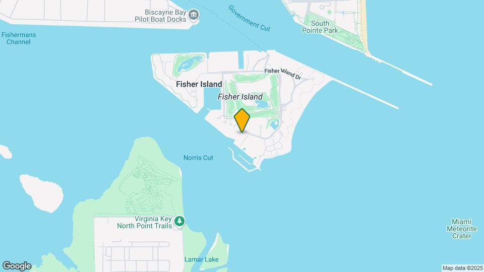 2021 Fisher Island Dr Map and Location Details