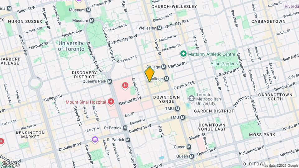 761 Bay St. Map and Location Details