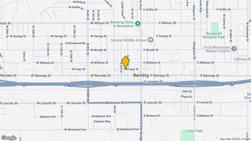 238 W Hays St Map and Location Details