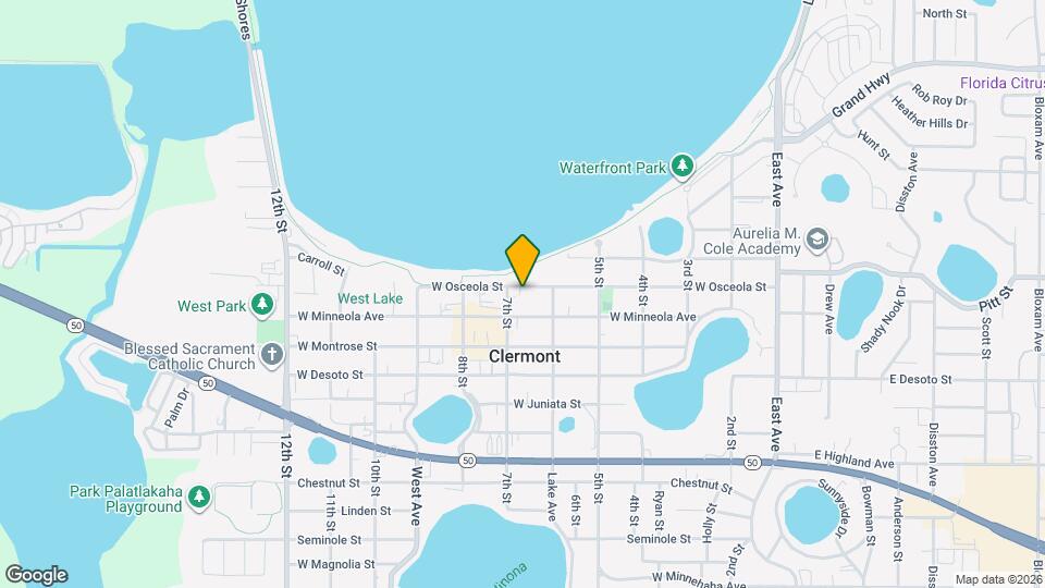 653 W Osceola St Map and Location Details