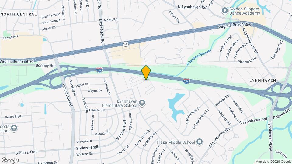 3313 Daytona Dr Map and Location Details