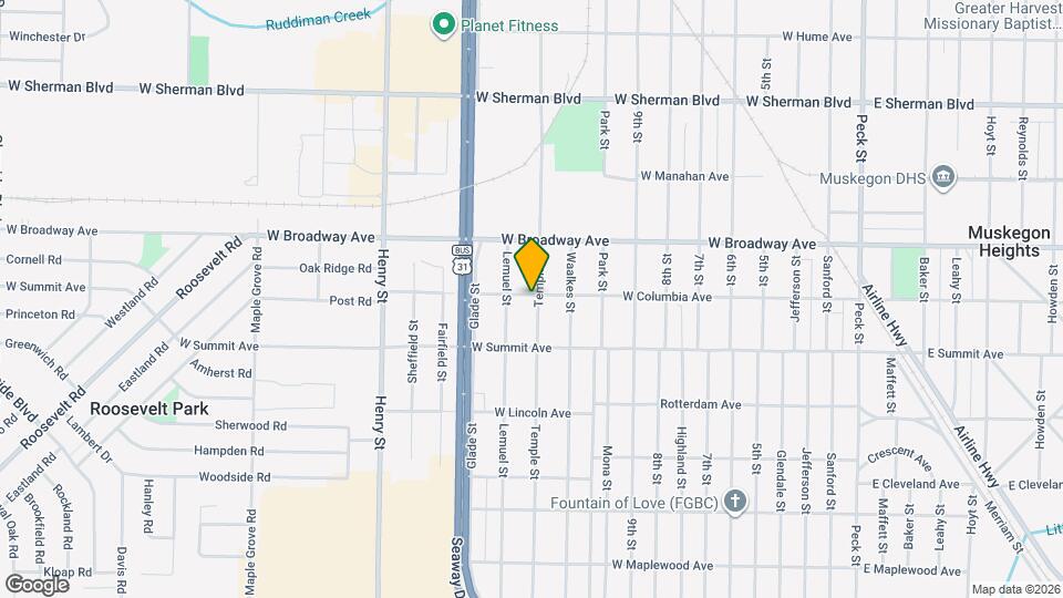 2901 Temple St Mapa y Detalles de la Ubicación