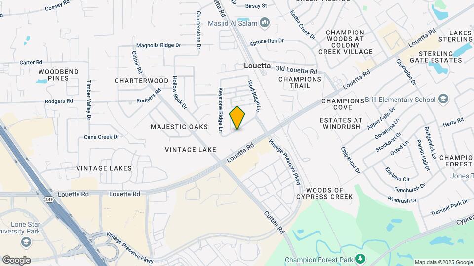 9215 Durango Point Ln Map and Location Details