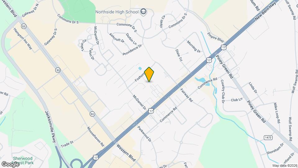 3117 Belmont Ct Map and Location Details