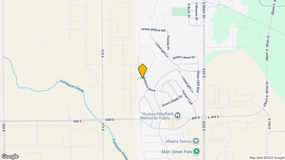 3460 Firethorn Drive Map and Location Details