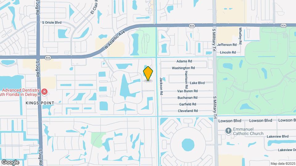 15342 Lakes of Delray Blvd Mapa y Detalles de la Ubicación