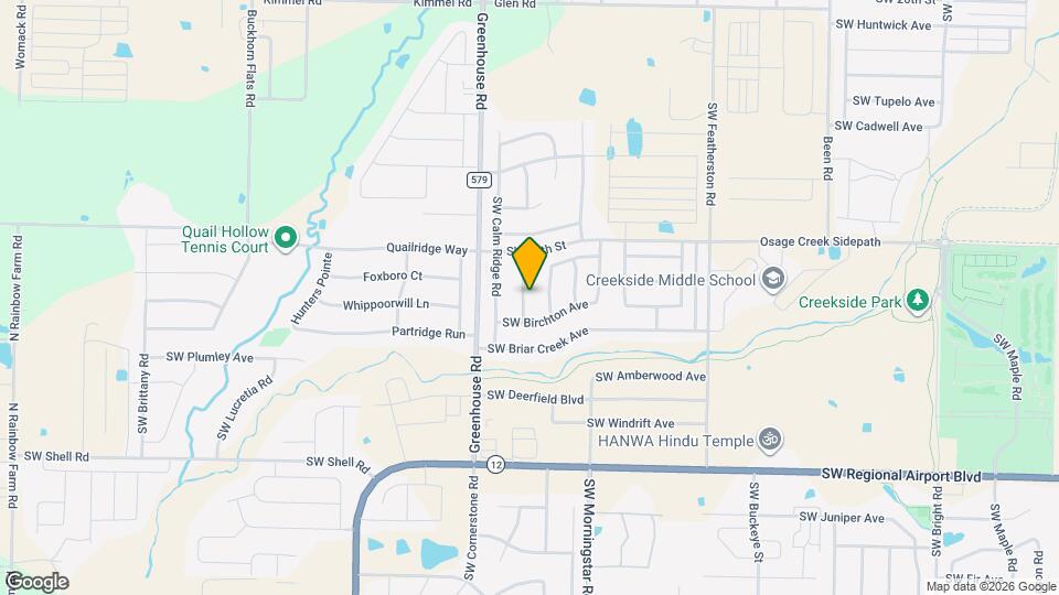 3105 SW Pine Valley Rd Mapa y Detalles de la Ubicación