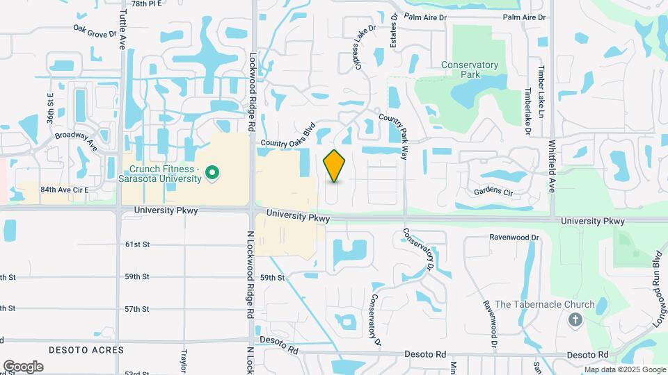8416 Cypress Lake Cir Map and Location Details
