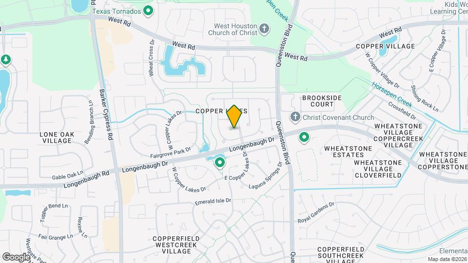 17111 Cradle Cove Ct Map and Location Details