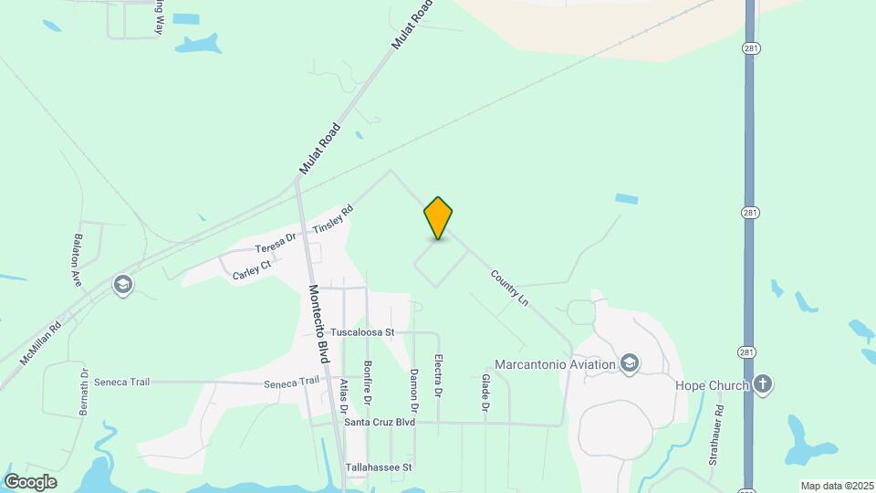 3392 Hudson Bend Map and Location Details