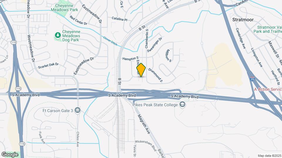 4372 Lashelle Ave Map and Location Details