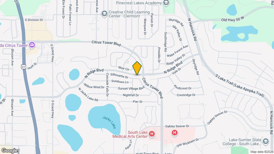 1604 Silhouette Dr Map and Location Details