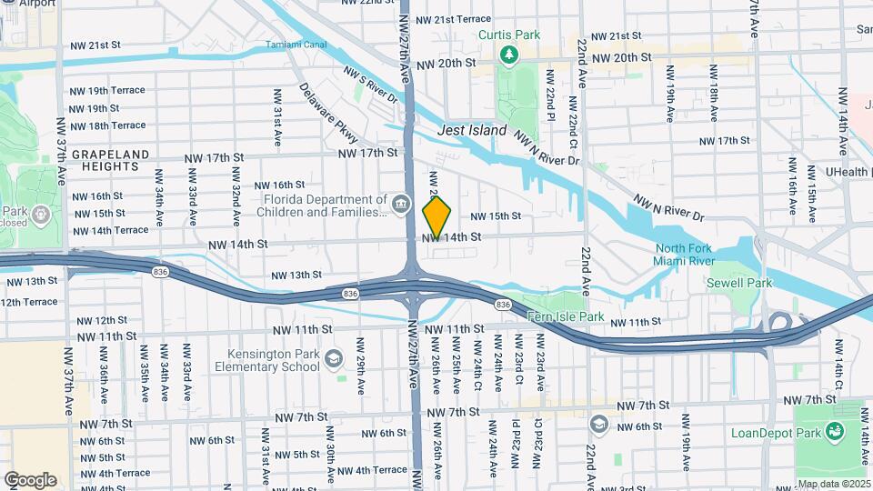 2600 NW 14th St, Unit 4 Map and Location Details