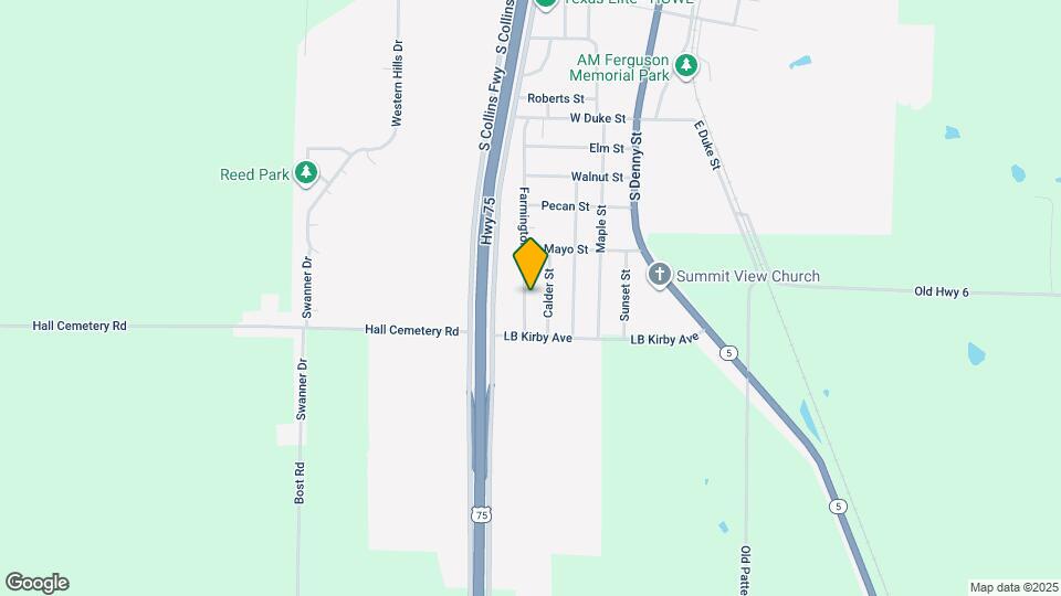 925 Farmington Rd Map and Location Details