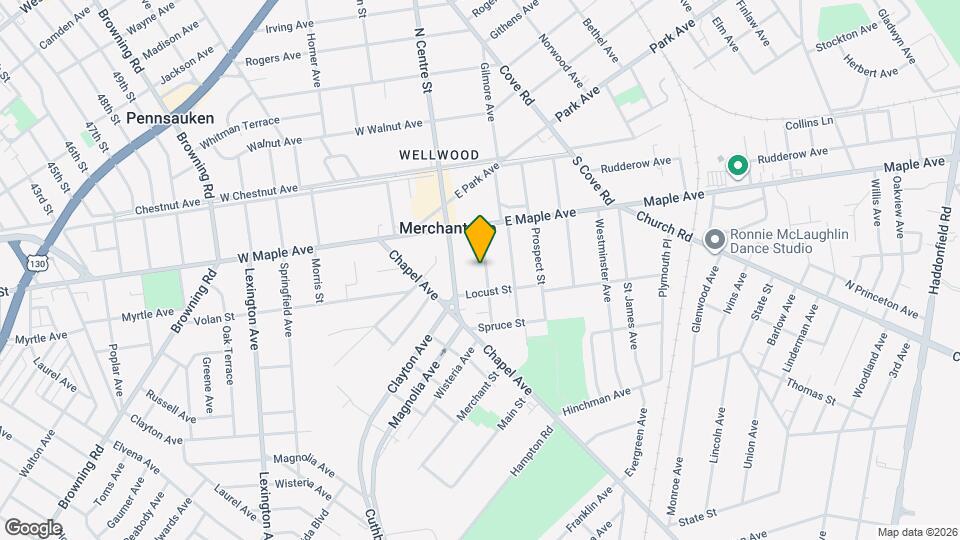 136 Maple Terrace Map and Location Details