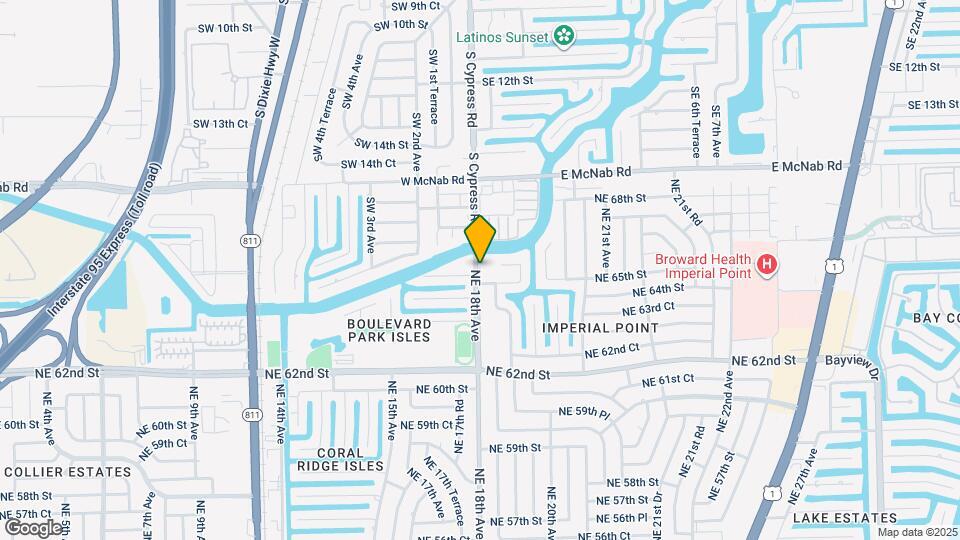 6540 NE 18th Ave Map and Location Details