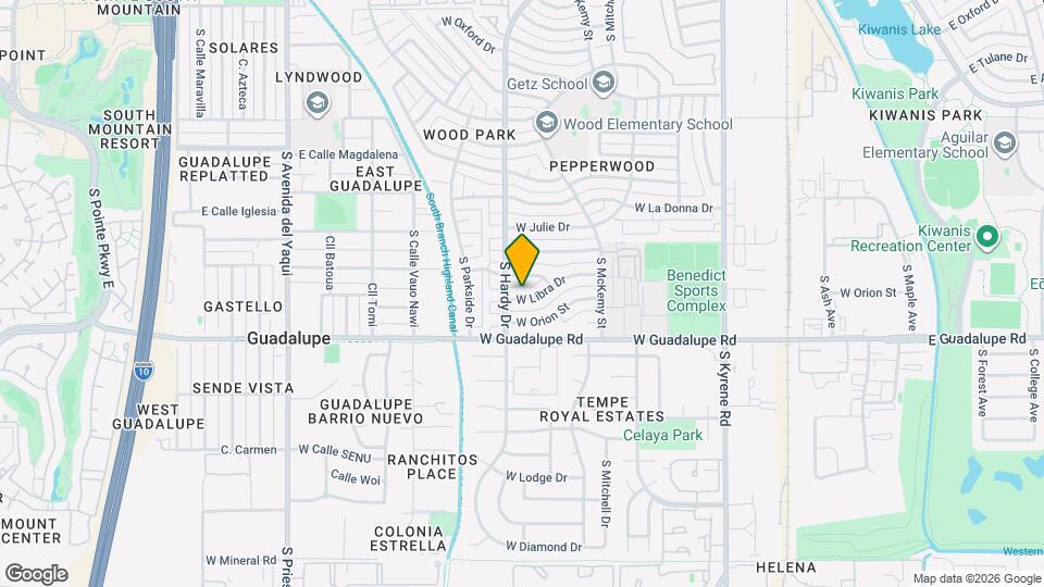 932 W Libra Dr Map and Location Details