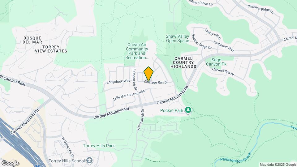 4845 Carriage Run Dr Mapa y Detalles de la Ubicación