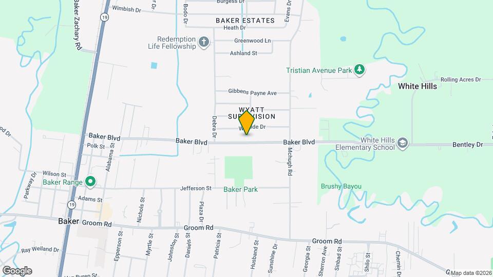 4411 Baker Blvd Mapa y Detalles de la Ubicación