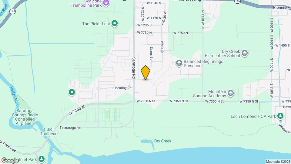 1273 E White St Mapa y Detalles de la Ubicación