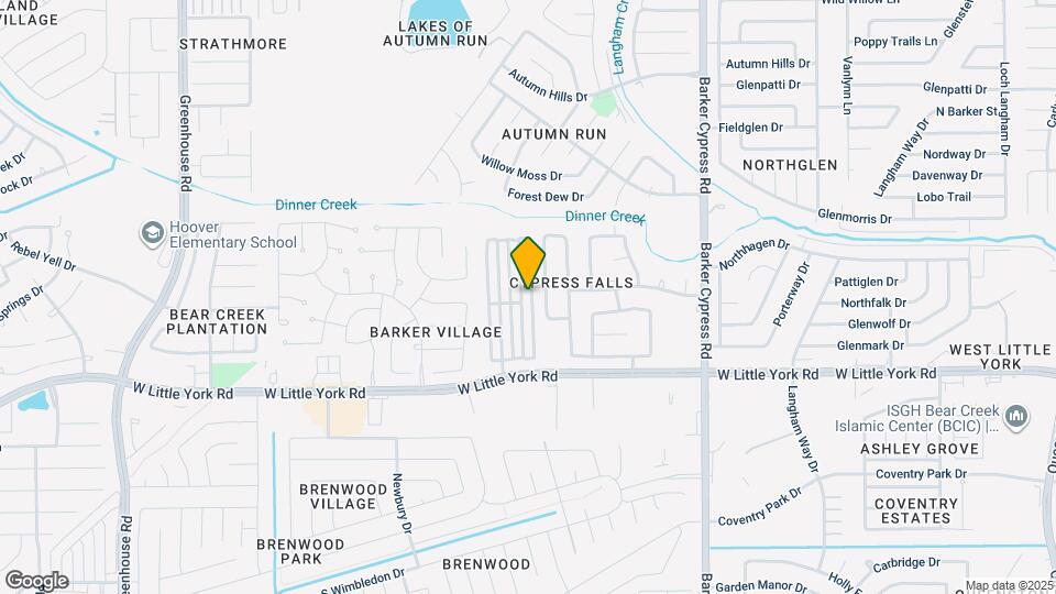 6404 Mountain Pines Ln Map and Location Details
