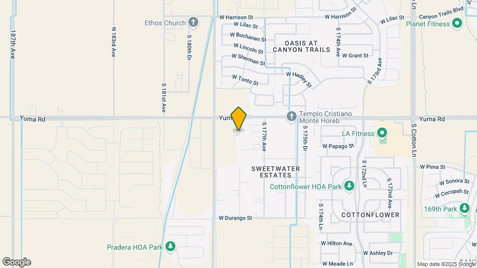 17801 W Yuma Rd Map and Location Details