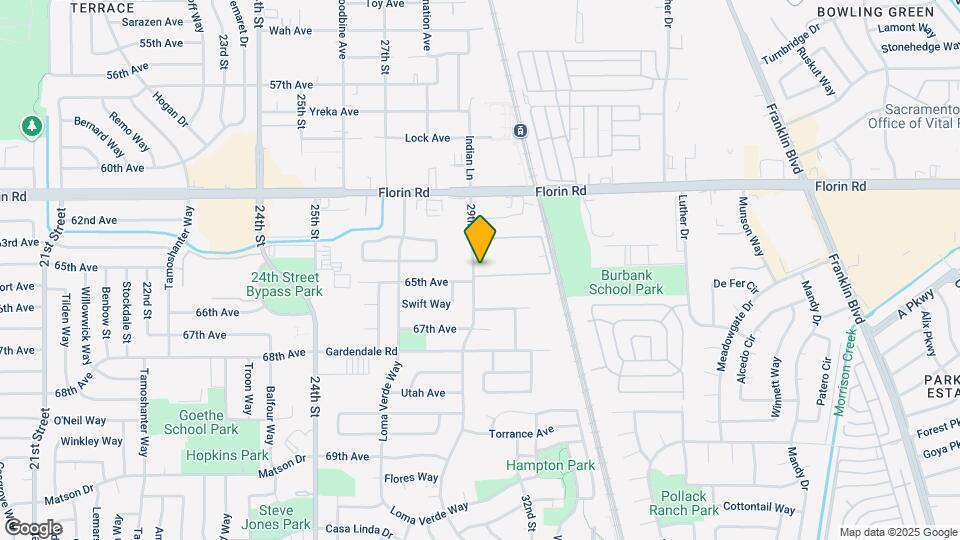 Florin Meadows Apartments Map and Location Details