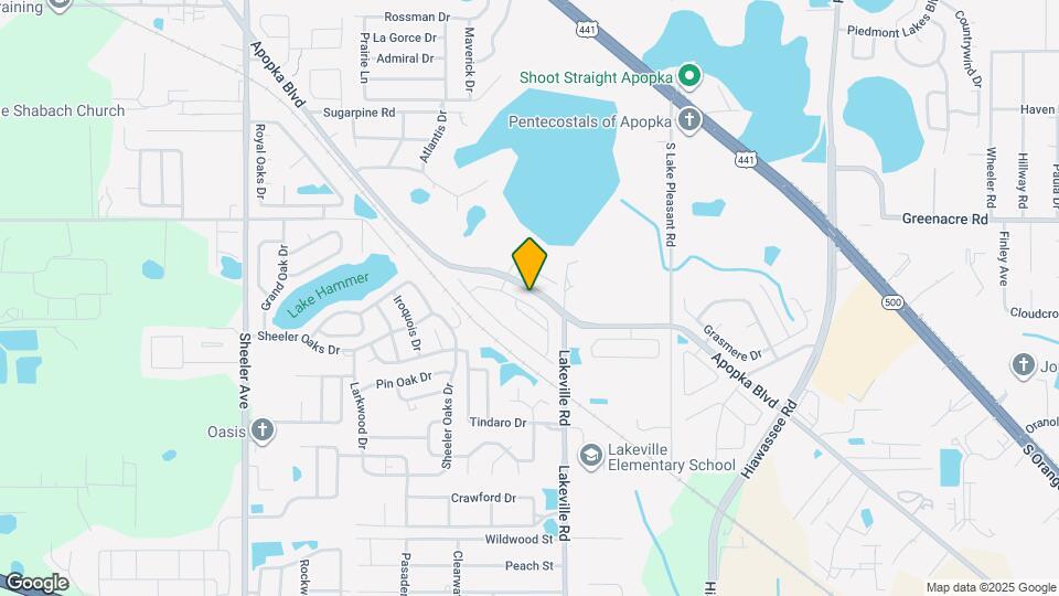 1605 Pickard Cir Map and Location Details