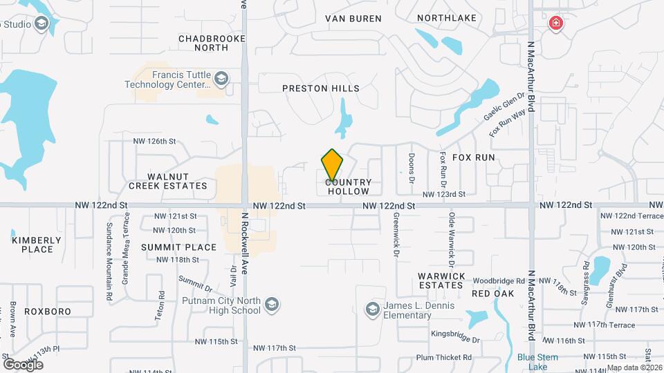 6700 NW 124th St Map and Location Details