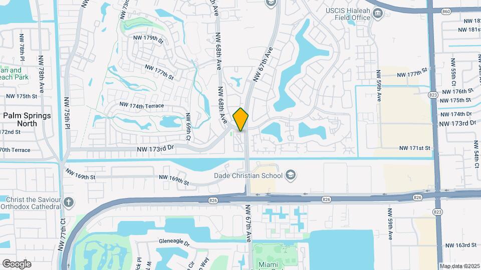 17350 NW 67th Ave Map and Location Details