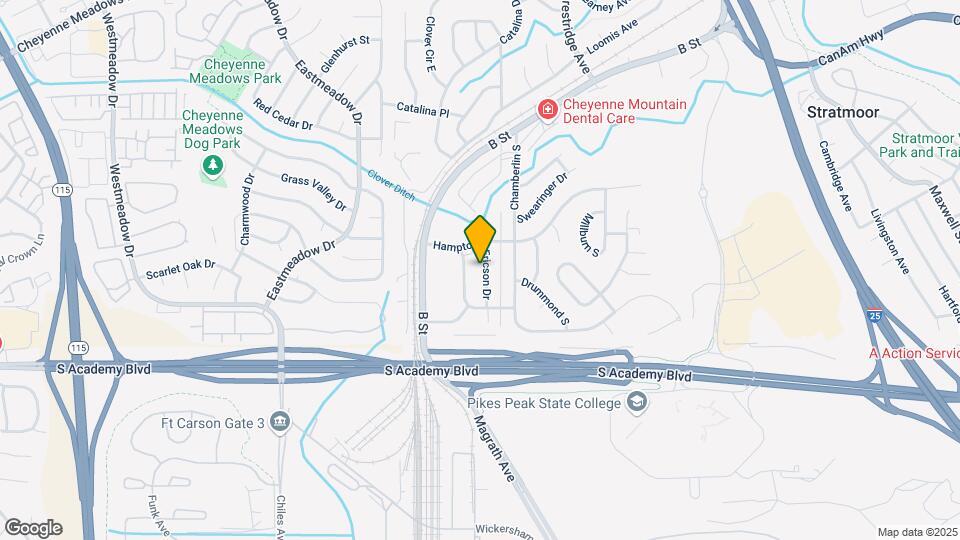 4316 Ericson Dr Map and Location Details
