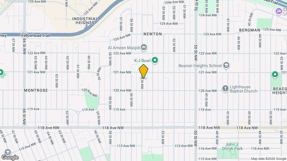 12025-12055 55 St NW Map and Location Details