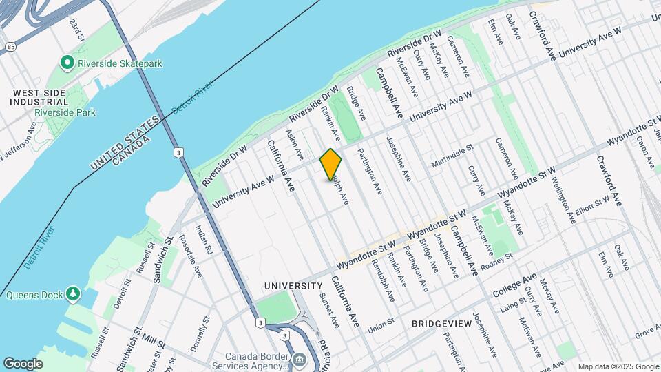 351 Randolph Ave Mapa y Detalles de la Ubicación