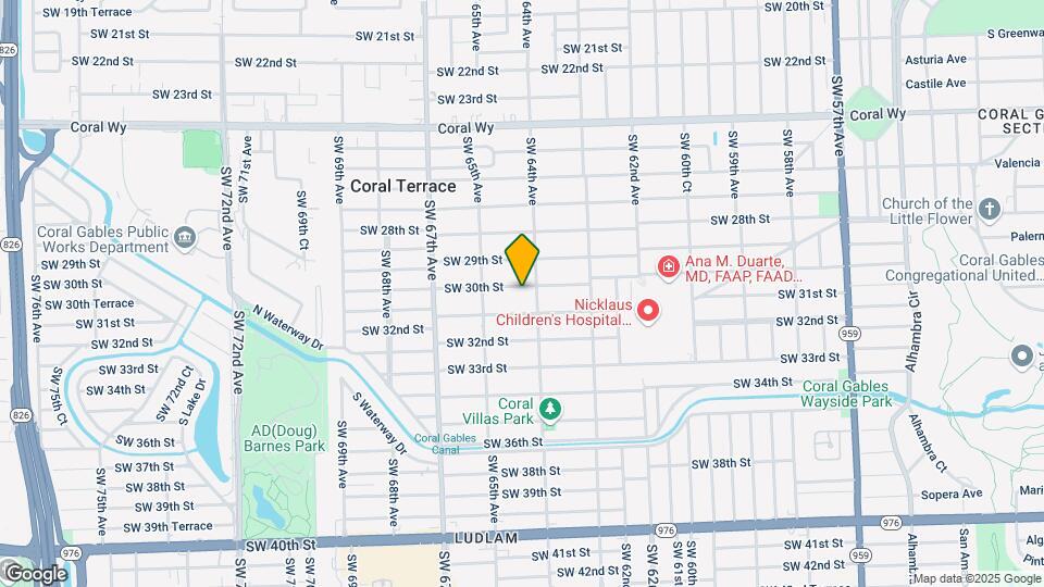 6426 SW 30th St Map and Location Details