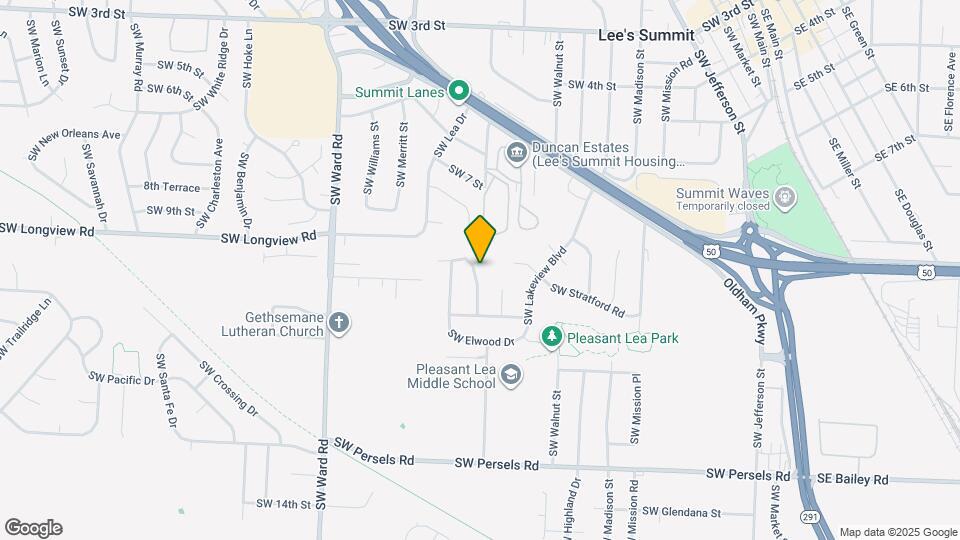 1011 SW Lorman Dr Map and Location Details