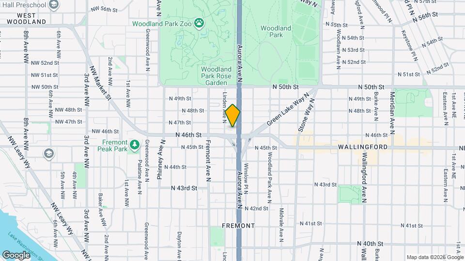 806F N 46th St Map and Location Details