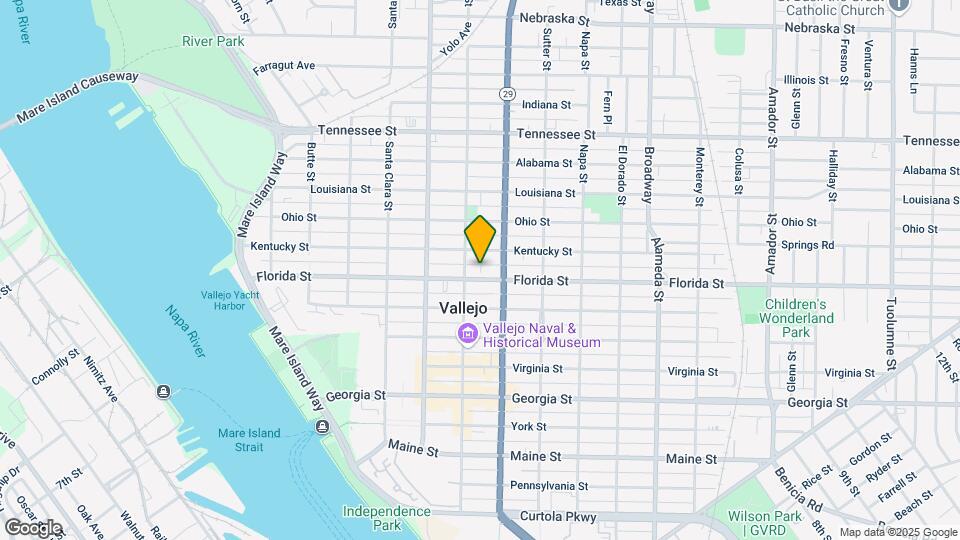 618 Florida St Map and Location Details
