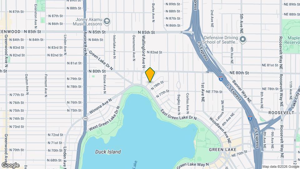 7814 Stroud Ave N Map and Location Details